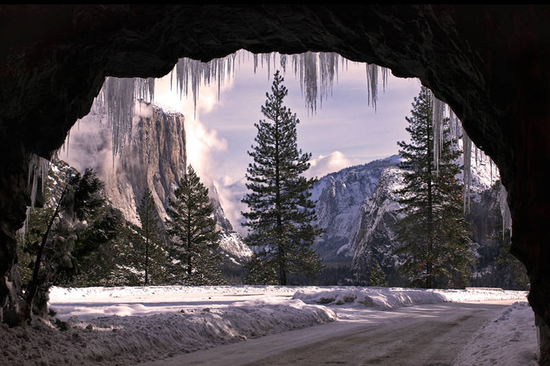 Wawona Tunnel View, Yosemite | Wawona Tunnel, Yosemite | Fred Mertz ...